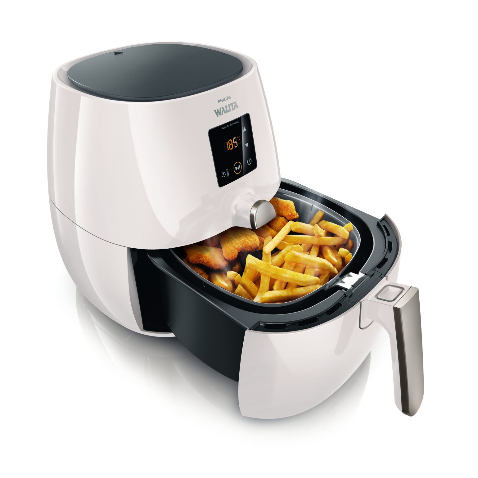 Philips Viva Collection AirFryer HD9230_White_2 Appliance Retailer
