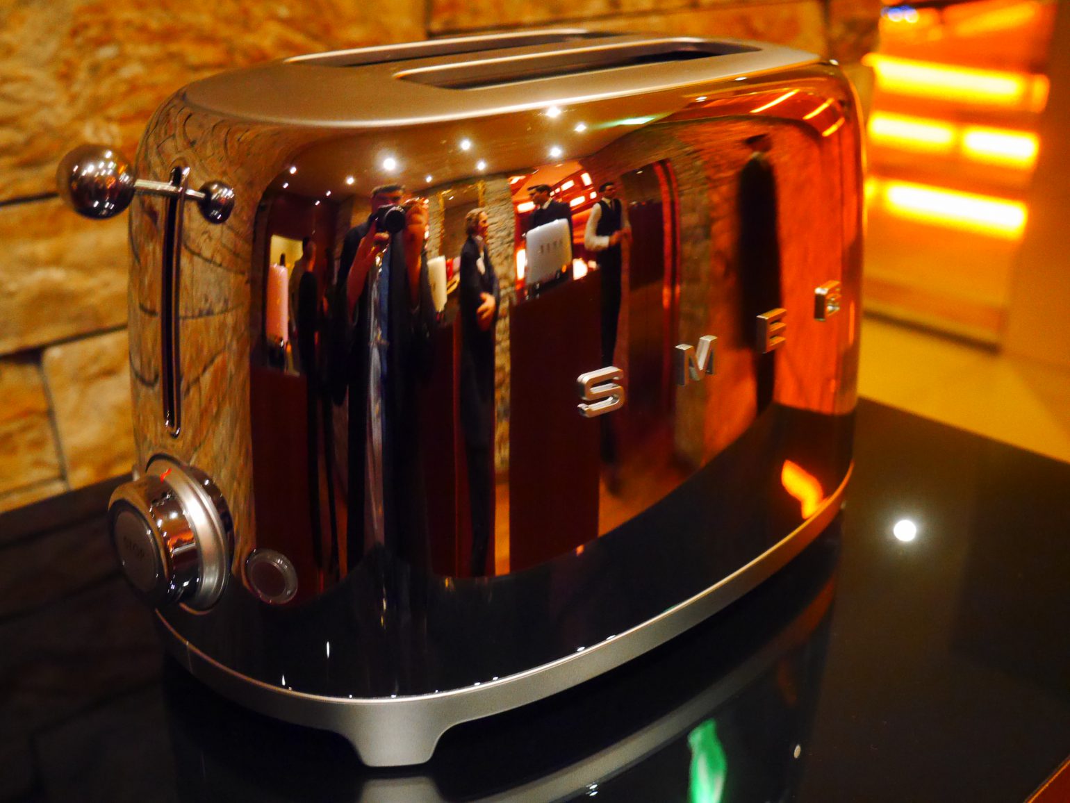 All the glitz, glamour, gold and new products from Smeg's small