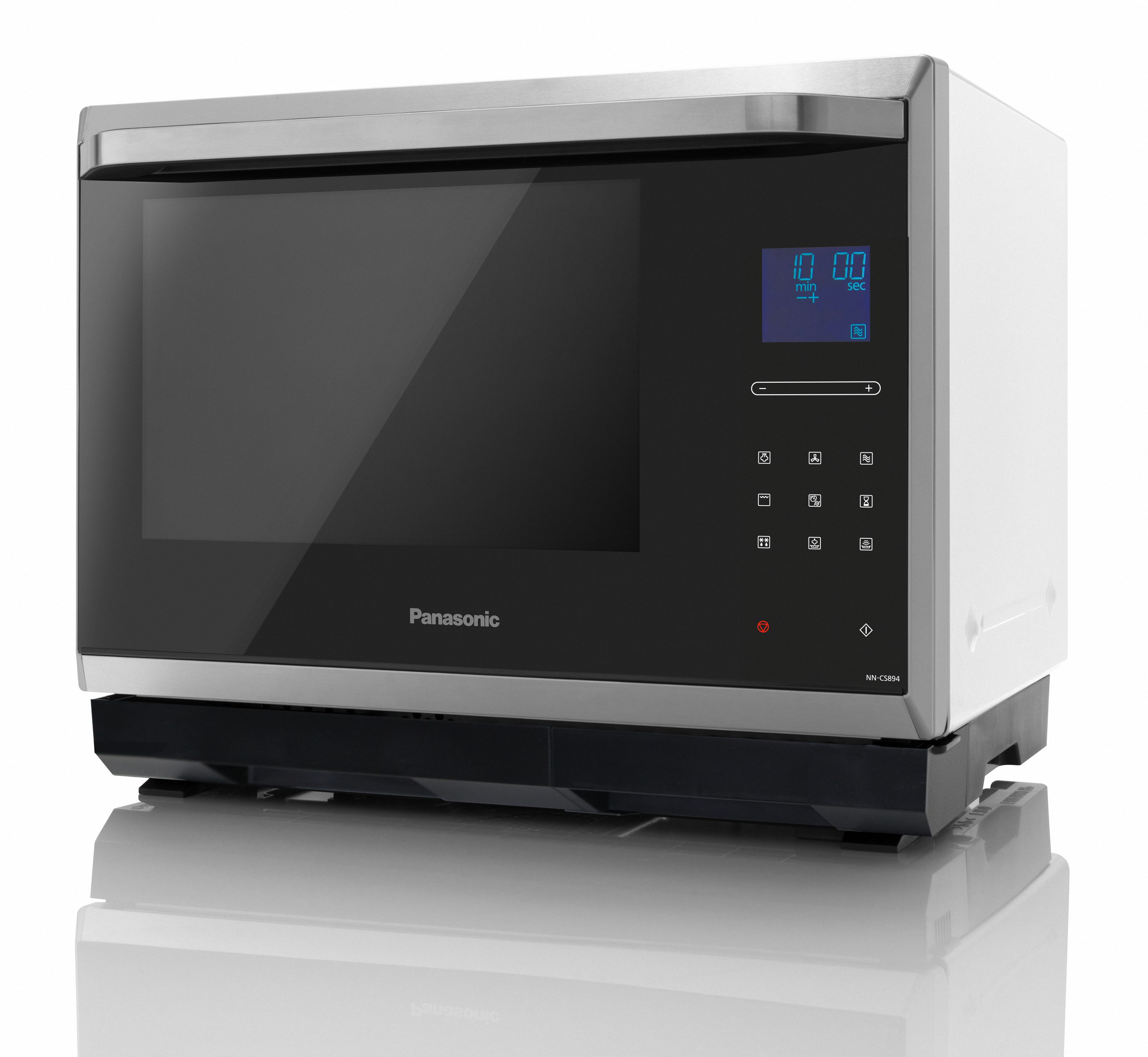Roast, bake, stream and grill with Panasonic's new combi microwave oven.