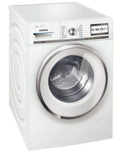 i-Dos automatic dosage and AutoStain removal systems: Siemens iQ 800 Master Class Front Load Washer (WM16Y890AU, RRP $2,799).