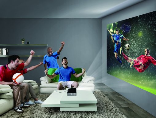 The PA1000 has 1,000 lumens of brightness and is great for sports, LG says.