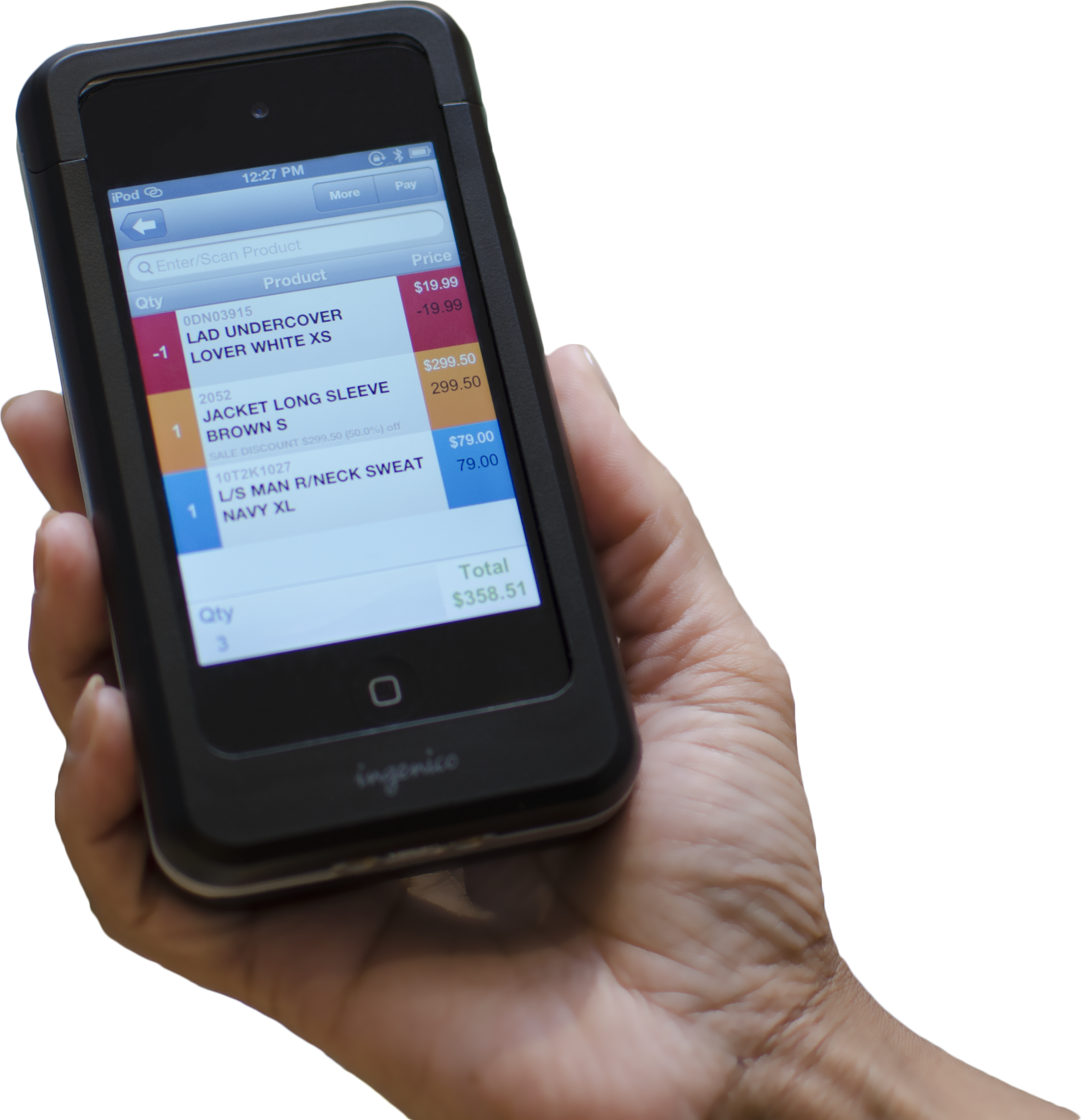 AdvanceRetail mobile POS system