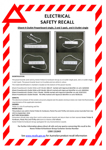 Recall notice