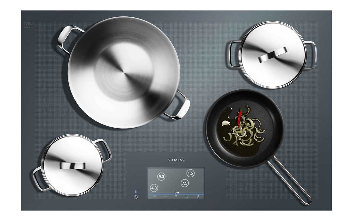Siemens 80-Centimetre freeInduction cooktop (EH875KU11E, RRP $9,499)
