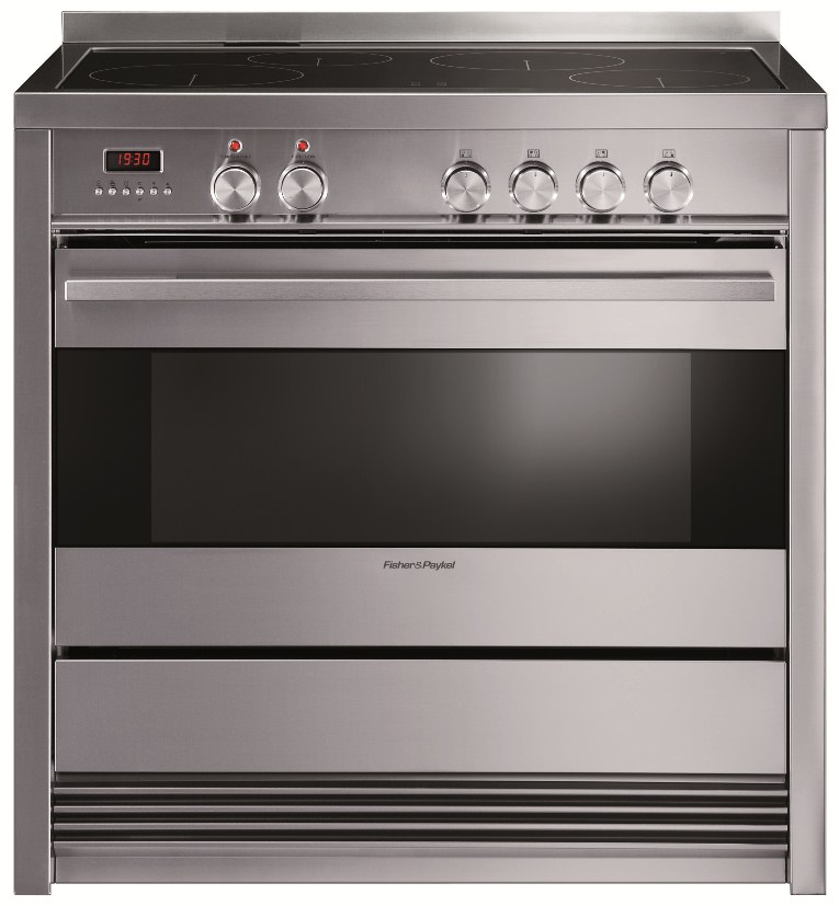 Fisher & Paykel 90-centimetre Multifunction, Freestanding Cooker with 4 Induction Zones (OR90SDBSIX2) Why: Offers the flexibility to prepare several courses simultaneously with a large oven combined with a 4-zone induction cooktop. The black reflective glass and stainless steel complement modern kitchens. How Much: $4,499