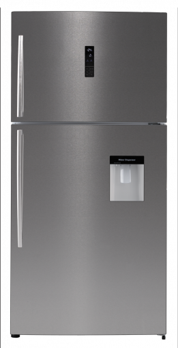 Hisense Frost Free Top Mount Refrigerator (HR6TFF600SD) has Frost-free technology and in-door water dispenser (RRP $1,699).