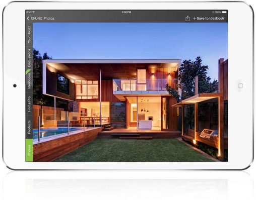 The Houzz App. Pictured: a home in Castlecrag, Sydney by CplusC Architectural Workshop