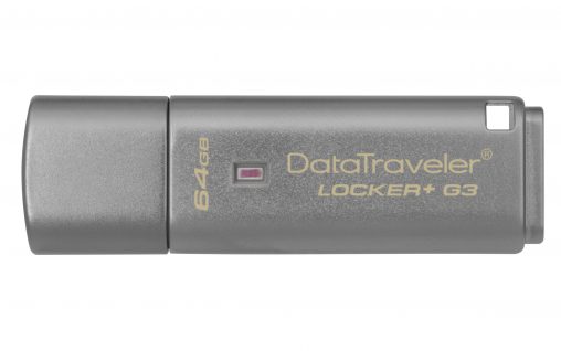 Kingston DataTraveler Locker+ G3 Known as the DTLG3, this USB drive features hardware encryption, password protection and fast transfer speeds to keep one’s personal data safe. Available in 8/16/32/64GB models. RRP from $28