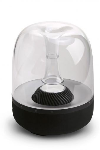 Harman/Kardon Aura Wireless Home Audio System “The Aura is visually and digitally unlike any other audio system on the market,” said head of marketing Sohan Karunaratne. “The Aura brings together high art design with state-of-the-wireless-art sound in a single unit system.” RRP $549