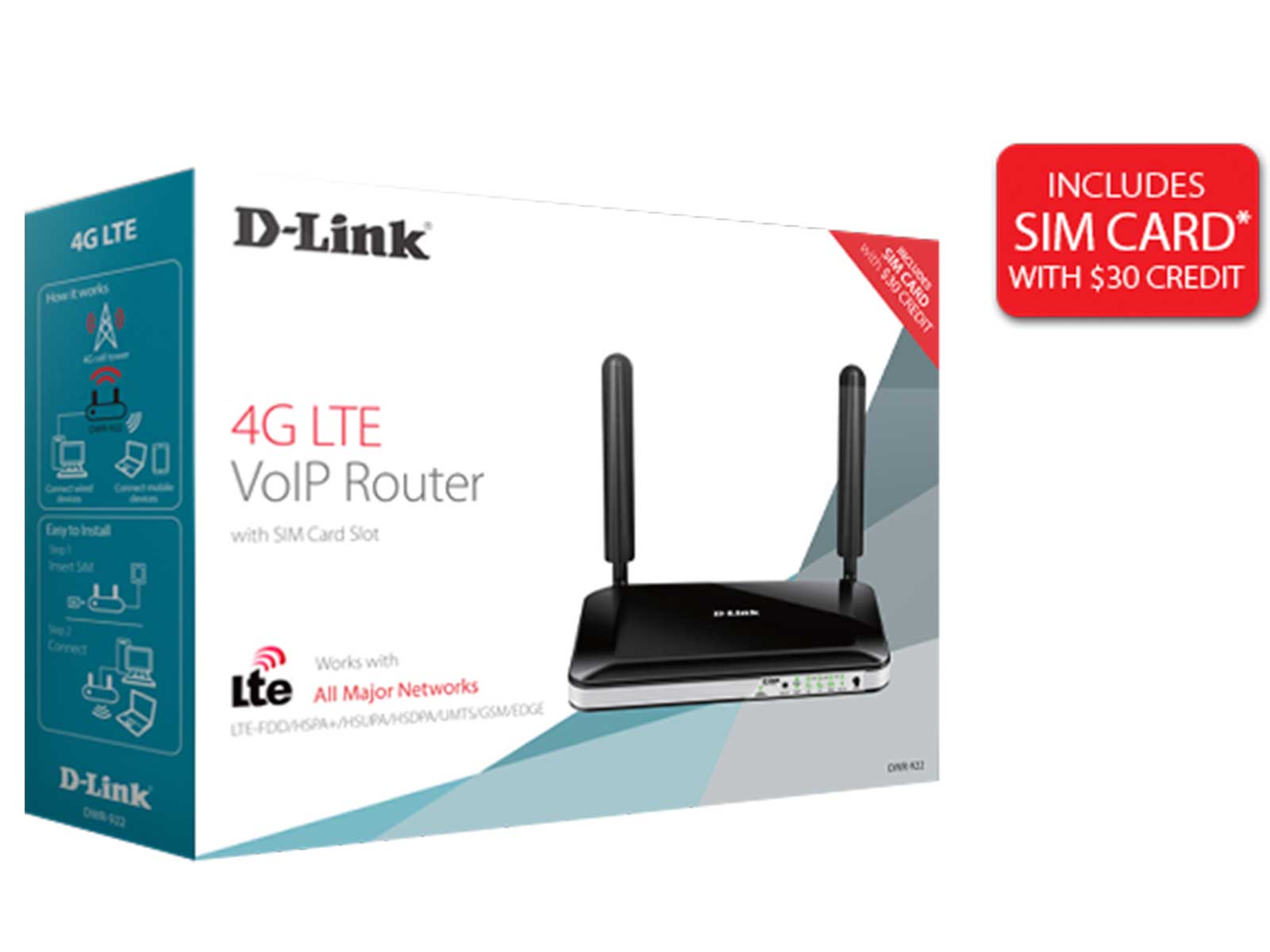 Unbox a DLink Router, get global broadband access gracias a Globalgig