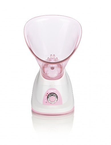 Designed to replicate a spa treatment at home, the facial sauna releases warm steam to open pores to prepare the face for a deep cleanse. After cleansing, a cool mist closes pores. Conair True Glow facial sauna ( C3704CRA, RRP $69.95) home spa treatment