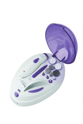 Remington Flawless Nails Manicure & Pedicure Kit (MAN6000AU, RRP $49.95) includes 10 attachments for filing, buffing, cleaning, shaping and callus removal. A built-in high speed dryer fan ensures a professional smudge-free salon finish for Mum to enjoy every time.