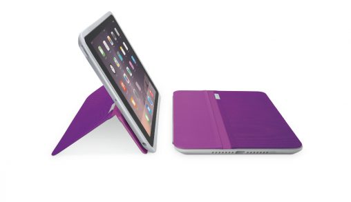 Available in a range of colours, Logitech’s AnyAngle case for the iPad Air 2 (RRP $69.95) is a unique stand with an integrated hidden hinge that holds mum’s iPad at any angle within a 50-degree range, and firmly keeps that angle in place without tipping or sliding.