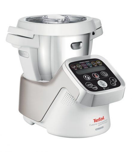 Tefal Cuisine Companion (RRP $1,699) Made in France, this benchtop wonder Ideal for chopping, whipping, mixing, kneading, cooking, steaming, blending, stirring, emulsifying, whisking, searing, crushing, milling and precise heating.
