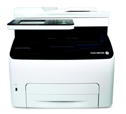 Fuji Xerox DocuPrint (CM225, RRP $429) Print, copy, scan and fax with this SOHO multifunction maestro that is controlled via a convenient 4.3-inch colour touchscreen.