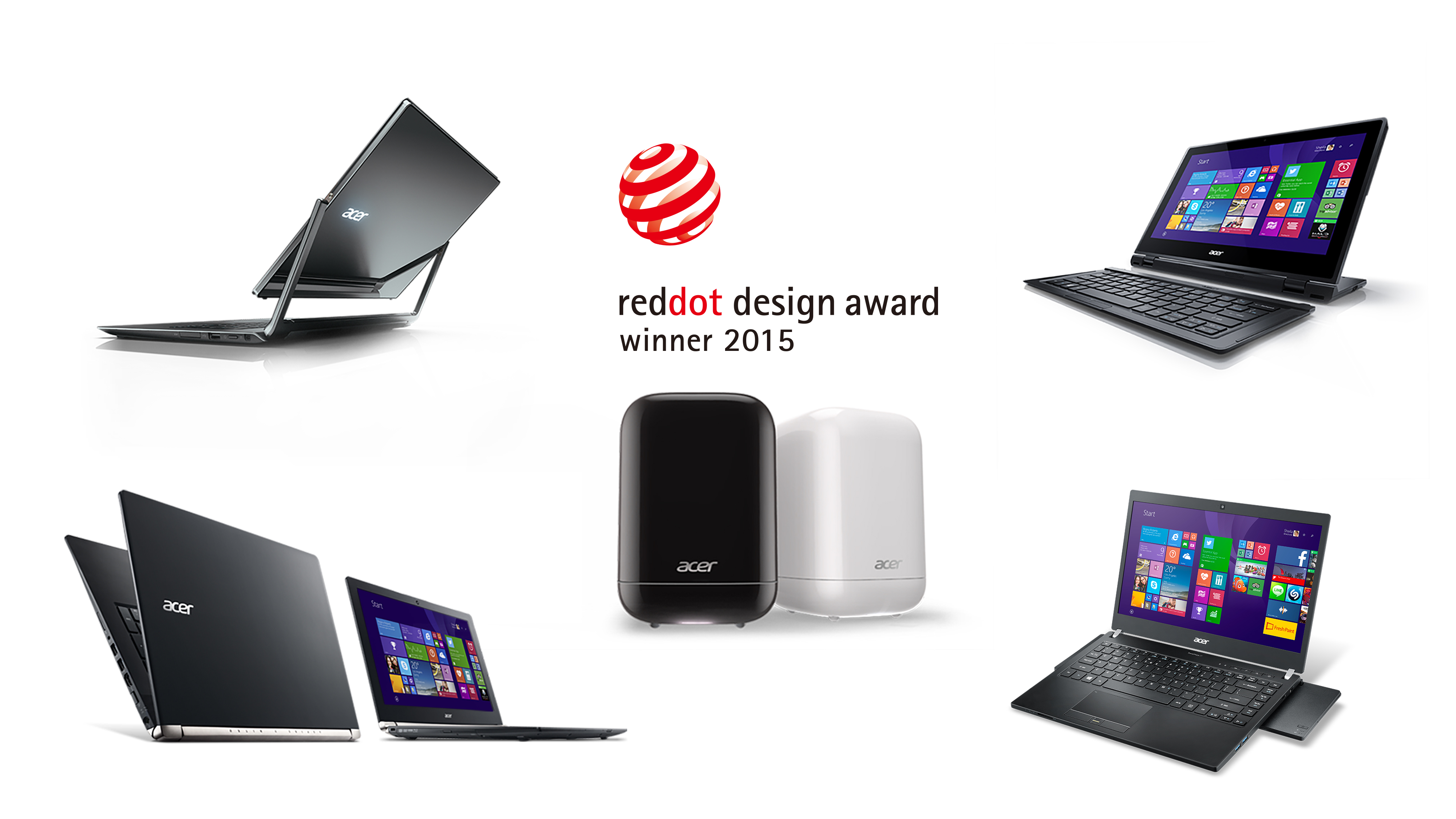 Acer 2015 Red Dot Design Award Collection Appliance Retailer