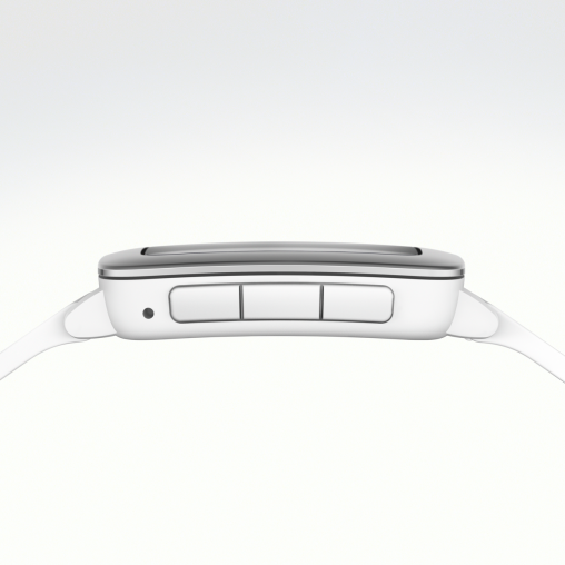 Pebble watch on profile