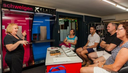 L&M Gold Star will host cooking demonstrations inside its showroom so consumers can get some hands-on time with their prospective new appliances.