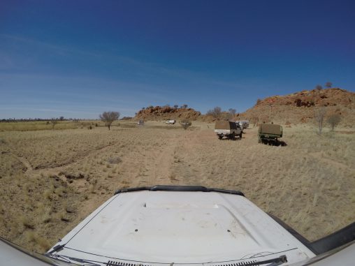 The view from the GoPro.