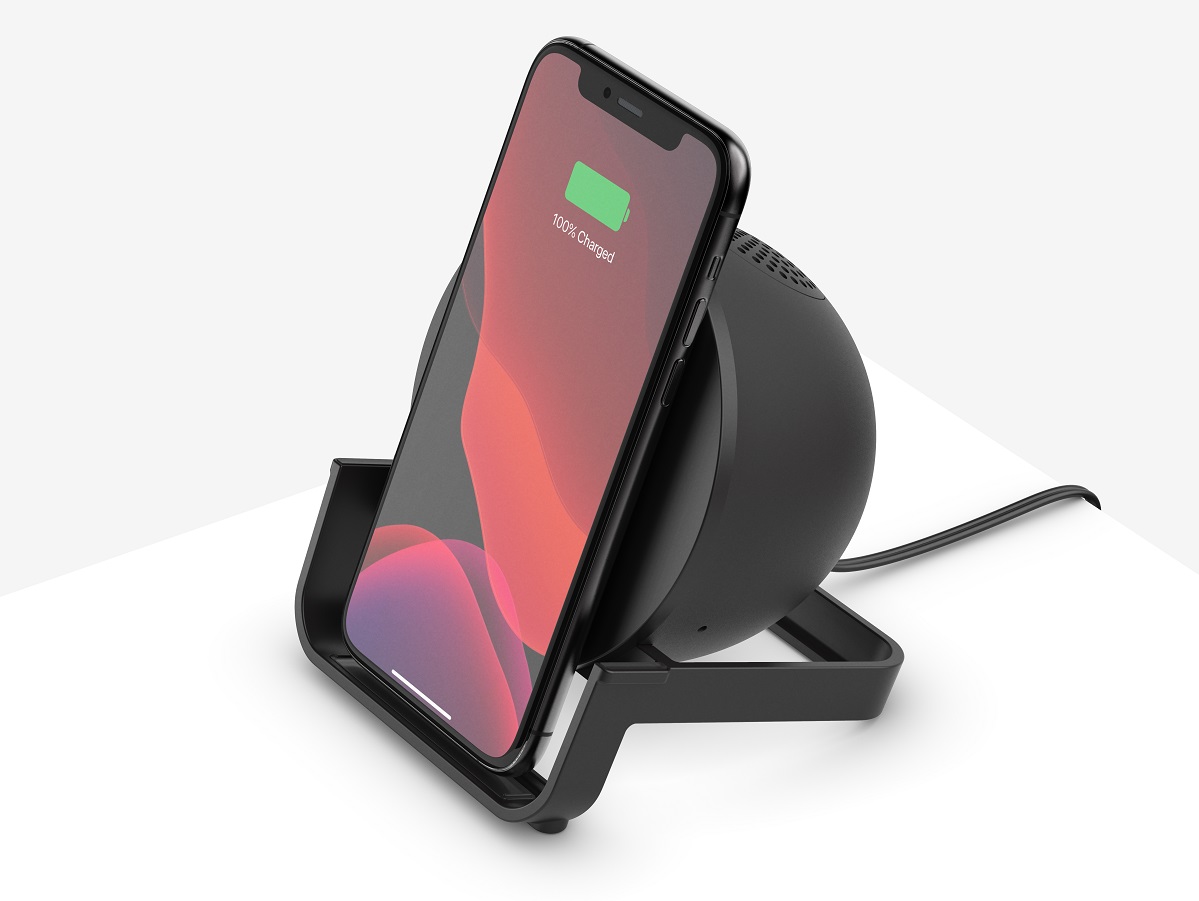 Belkin puts speaker in wireless charging stand Appliance Retailer